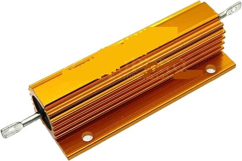 100W Aluminum Power Metal Shell Case Wirewound Resistor 0.01-100K 1 0.5 1 2 4 6 8 10 20 100 150 200 300 500 1K 10K ohm(2.7K) in Kuwait