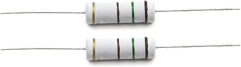 20pcs 2W Carbon Film Resistors 5% 1R ~ 1M 2.2R 4.7R 10R 22R 47R 100R 220R 470R 1K 10K 100K 2.2 4.7 10 22 47 100 220 470 ohm(510R) in Kuwait