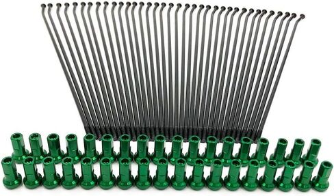 مجموعة حلمات OTOM مقاس 21 بوصة حلمات خضراء تناسب KAWASAKI KX125 KX250 KX250F KX450F دراجة نارية ترابية (21 بوصة عجلة أمامية) in Kuwait