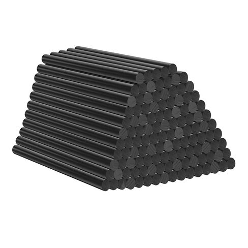 Black Hot Glue Sticks 4" Long 0.27" Dia, Mini Size Glue Sticks for Glue Gun, Dual Temp All Purpose Craft Adhesive, 60-Pack in Kuwait