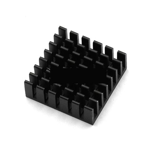 Black Heat Sink 25 * 25 * 10MM Radiator chip in Kuwait