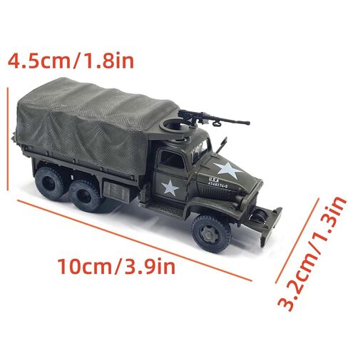 1/72 مقياس سبيكة الحرب العالمية الثانية الجيش الأمريكي جي إم سي CCKW 353 نماذج من الشاحنات نموذج عسكري مقاتلة دييكاست نموذج دبابة للتجميع in Kuwait