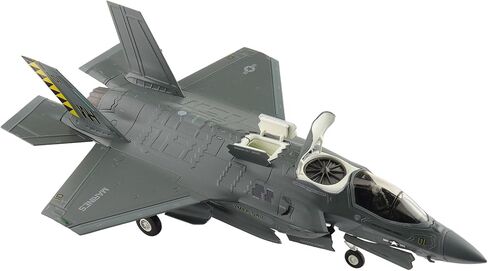 هواية ماستر | نسخة طبق الأصل من الطائرات العسكرية بمقياس 1:72 | F-35B Black Death 170064، VMFA-542 Tigers، MCAS Cherry Point، 2023 | الموديل HA4622 in Kuwait