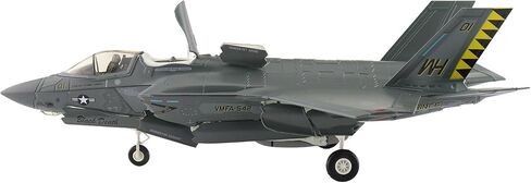 هواية ماستر | نسخة طبق الأصل من الطائرات العسكرية بمقياس 1:72 | F-35B Black Death 170064، VMFA-542 Tigers، MCAS Cherry Point، 2023 | الموديل HA4622 in Kuwait