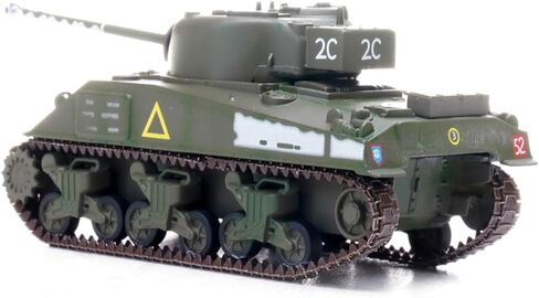 1/72 مقياس سبيكة الحرب العالمية الثانية الولايات المتحدة الأمريكية M4 شيرمان نموذج دبابة متوسطة مقاتلة نموذج عسكري ديكاست دبابة للتجميع in Kuwait