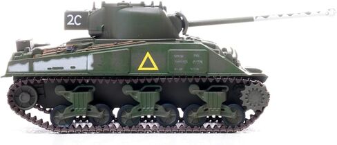 1/72 مقياس سبيكة الحرب العالمية الثانية الولايات المتحدة الأمريكية M4 شيرمان نموذج دبابة متوسطة مقاتلة نموذج عسكري ديكاست دبابة للتجميع in Kuwait