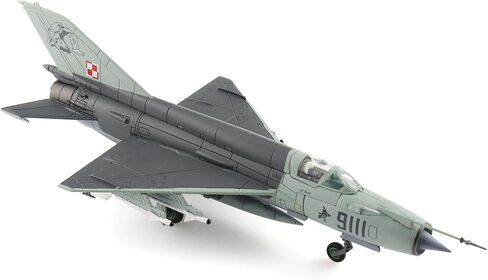 هواية ماستر | نسخة طبق الأصل من الطائرات العسكرية بمقياس 1:72 | MIG-21MF القوات الجوية البولندية 9111، 3 ELT، بوزنان كريسيني، بولندا، 2002 | الموديل HA0115 in Kuwait