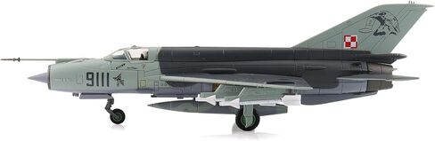 هواية ماستر | نسخة طبق الأصل من الطائرات العسكرية بمقياس 1:72 | MIG-21MF القوات الجوية البولندية 9111، 3 ELT، بوزنان كريسيني، بولندا، 2002 | الموديل HA0115 in Kuwait