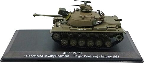 اوبو 10 - دبابة قتال باتون M48A3، الجيش الأمريكي سايغون، فيتنام 1967-1/72 مقياس - CM002 in Kuwait