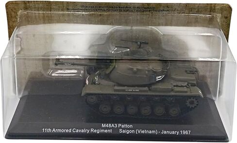 اوبو 10 - دبابة قتال باتون M48A3، الجيش الأمريكي سايغون، فيتنام 1967-1/72 مقياس - CM002 in Kuwait