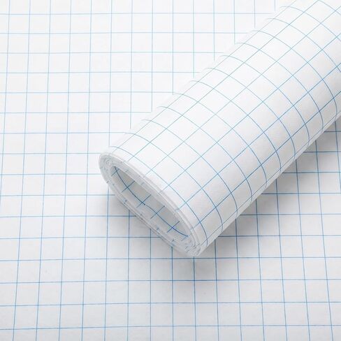Fanfanwin 47 Inch x 10 Yard Non Woven Precut Pattern Drafting Paper with 1 Inch Grid Tracing Paper for Sewing, Copying, Alteration, Design, and Embroidery in Kuwait