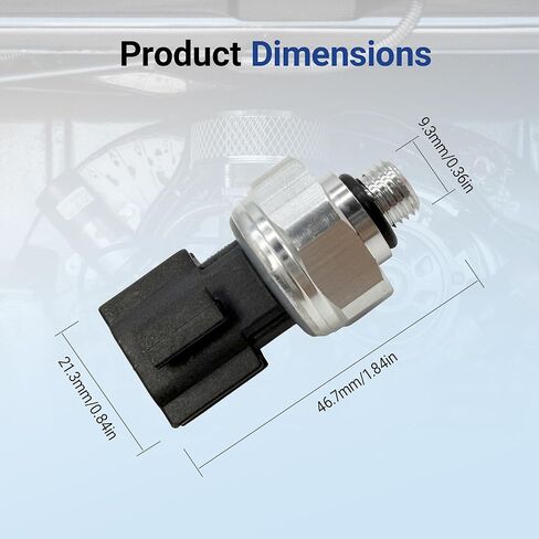 A/C Clutch Pressure Sensor Switch Compatible with Hyundai Sonata Accent Elantra GT Tucson Azera Repacement for Kia Optima Rio Sedona Sorento Forte Forte5 Sportage Soul Cadenza in Kuwait