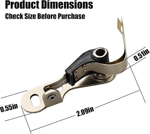 D111 12338947 Ignition Distributor Contact Set Contacts Breaker Points Fit for Chevrolet Truck in Kuwait