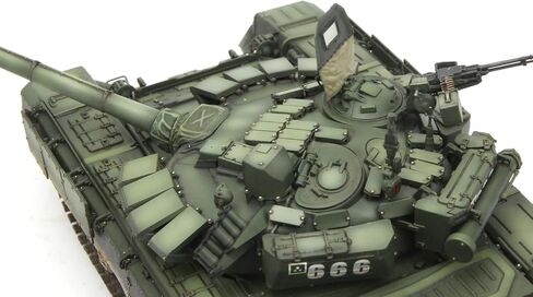 لعبة دبابة القتال الرئيسية الروسية T-72B3 منغ TS-028 in Kuwait