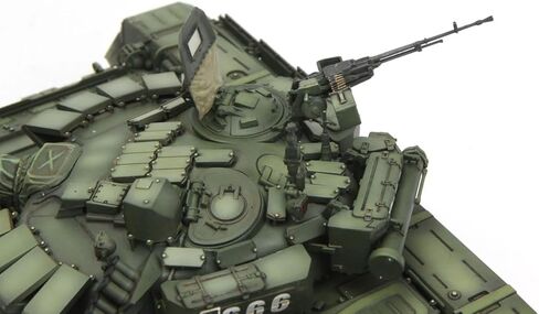 لعبة دبابة القتال الرئيسية الروسية T-72B3 منغ TS-028 in Kuwait
