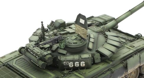 لعبة دبابة القتال الرئيسية الروسية T-72B3 منغ TS-028 in Kuwait