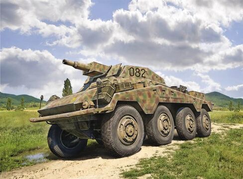 إيتاليري 6756 1:35 SD.Kfz. 234/3 سو. نسخة طبق الأصل من مركبة مدرعة، بناء نموذج، مجموعة بلاستيكية، حرف يدوية، هواية، لصق، مجموعة نماذج، تجميع، غير مطلي in Kuwait