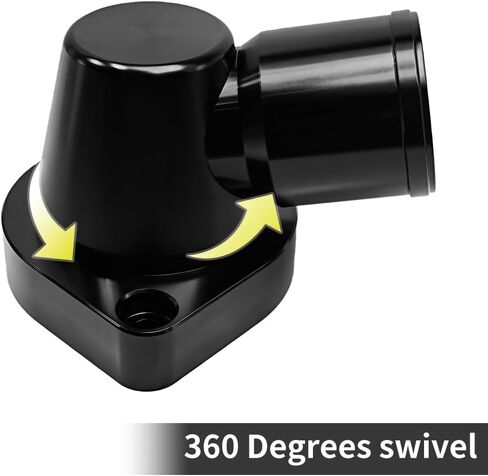 علب ترموستات دوارة من البليت برقبة مائية 90 1.5 بوصة متوافقة مع LS1 LS LS2 LS 3 LS7 LS9 LSA GM in Kuwait