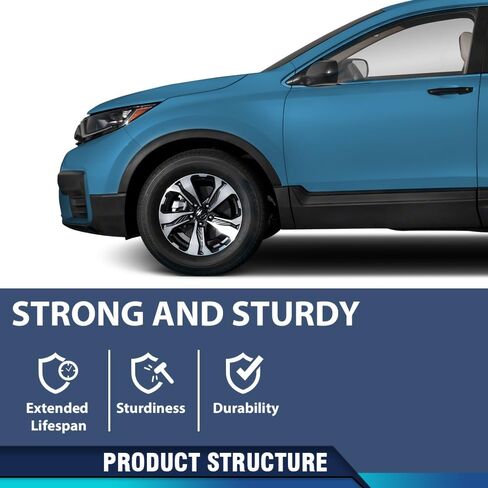 مجموعة حواف الحاجز الأمامي PIT66 متوافقة مع Honda CRV 2017-2022 74115TLAA02 74165TLAA02 السائق الأسود وجانب الركاب in Kuwait