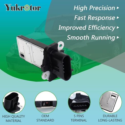 Mass Air Flow Sensor 15865791 MAF Sensor Compatible with 2005-2019 Chevy Camaro Cobalt Colorado Corvette HHR Spark GMC Canyon Envoy Buick Lacrosse Regal Cadillac ATS CTS STS Pontiac Saturn in Kuwait