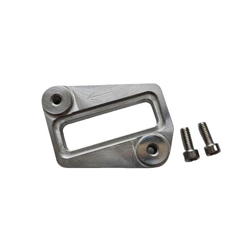MAF Bung Mount Weld Flange، رف تركيب مستشعر الهواء الشامل، فتحة بطاقة سميكة من سبائك الألومنيوم أجهزة استشعار MAF لأنابيب الهواء البارد أنابيب الجانب البارد توربو مناسبة لـ LS3 LS7 LS9 in Kuwait