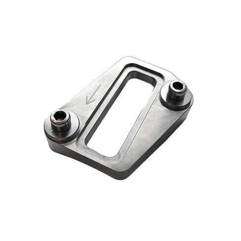 MAF Bung Mount Weld Flange، رف تركيب مستشعر الهواء الشامل، فتحة بطاقة سميكة من سبائك الألومنيوم أجهزة استشعار MAF لأنابيب الهواء البارد أنابيب الجانب البارد توربو مناسبة لـ LS3 LS7 LS9 in Kuwait