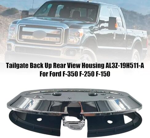 الباب الخلفي احتياطي للرؤية الخلفية AL3Z-19H511-A مناسب لفورد F-150 2009-2014 ، لـ F-250 F-350 Super Duty 2013-2016 in Kuwait