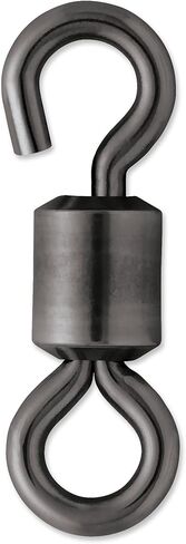 VMC Stainless Steel Open Eye Rolling Swivel - Black in Saudi Arabia