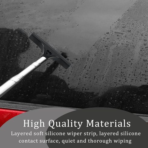 2 Pack Side Mirror Squeegee,Portable Car Cleaning Tool Car Rearview Mirror Wiper Portable Multifunctional Vehicle Wiper Suitable for Rainy and Foggy Weather in Kuwait