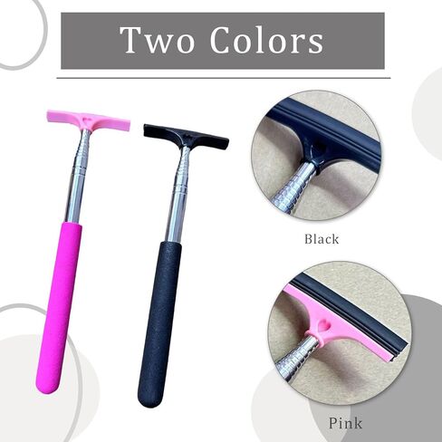 2 Pack Side Mirror Squeegee,Portable Car Cleaning Tool Car Rearview Mirror Wiper Portable Multifunctional Vehicle Wiper Suitable for Rainy and Foggy Weather in Kuwait