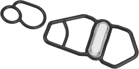 VTEC Solenoid Gasket Spool Valve Filter Screen Fit for Honda Prelude - Pack of 2 Black Stylish Design in Kuwait