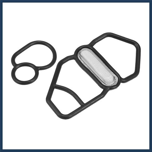 VTEC Solenoid Gasket Spool Valve Filter Screen Fit for Honda Prelude - Pack of 2 Black Stylish Design in Kuwait