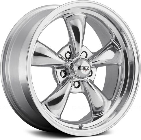REV Wheels 100P-8806100 100 Series- 18x8-4.5 bs - 5x4.75/5x120.65 -Polished in Kuwait