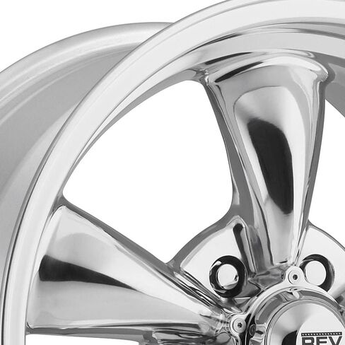 REV Wheels 100P-8806100 100 Series- 18x8-4.5 bs - 5x4.75/5x120.65 -Polished in Kuwait