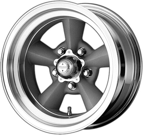 عجلة سيارة AMERICAN RACING TT O Vintage Silver مع شفة مُصنعة TT O 15x7 5x120.65 فضية عتيقة مع شفة مُصنعة (-6 مم) in Kuwait