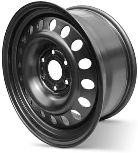 For 2003-2025 Chevrolet Silverado 1500 18 Inch Powder-Coated Black Steel Rim - OEM Direct Replacement - Road Ready Truck Wheel in Kuwait