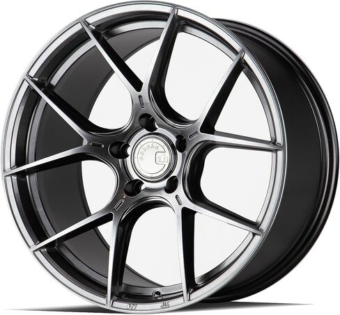 Aodhan AH11 Wheel : 18x9.5, 5x120 Bolt Pattern, 72.6mm Hub bore, 35mm Offset - Hyper Blacl in Kuwait