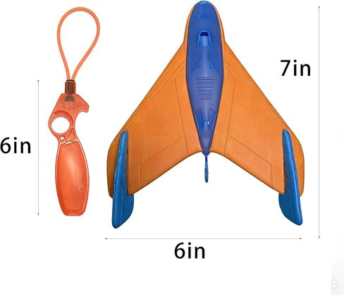 LINJAY Airplane Launch Toy Set – Flying Plane Launcher for Kids, Outdoor Activities & Physical Play&Kids Flying Toy Gift for Kids in Kuwait