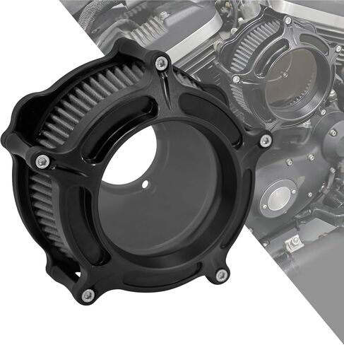 منظف ​​نظام سحب الهواء بفلتر هواء للدراجات النارية باستخدام الحاسب الآلي (D-For M8 Touring 17-23، Softail 18-24) in Kuwait