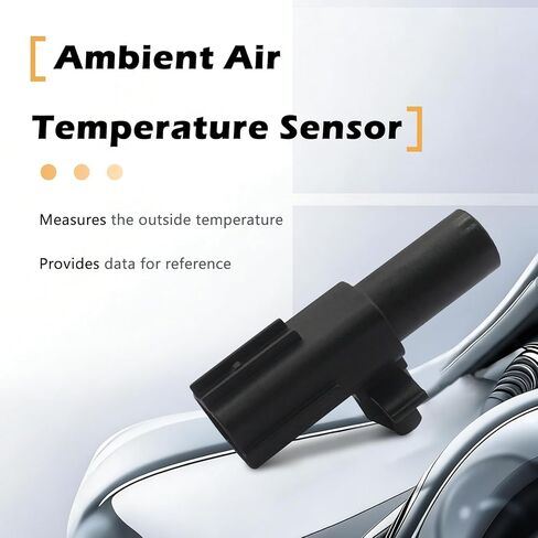 Ambient Air Temperature Sensor Compatible with Mazda 3 5 6 929 CX-5 CX-7 MILLENIA IA Yaris IA 2006-2024 Replaces # G51861764A G51861764 88790WB001 in Kuwait