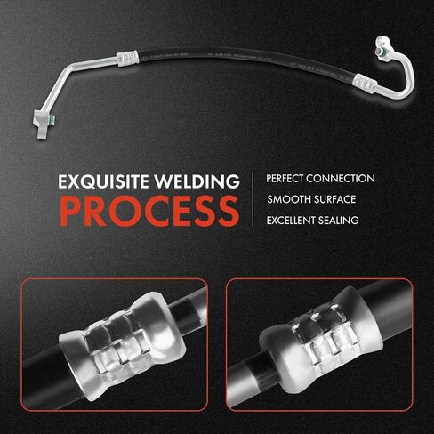 A-Premium A/C Discharge Line Hose Assembly Compatible with Hyundai Elantra, 2009 2010 2011 2012, 2.0L, Compressor to Condenser in Kuwait