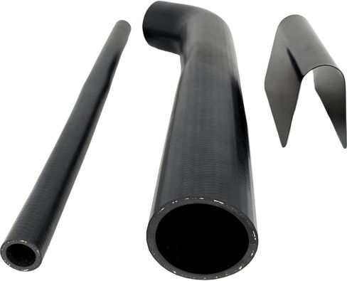 EZROAD Gas Filler & Vent Hose D5TZ-9047D Compatible with Ford 1973-1978 F-150 F-250 F-350 Std Super Crew Cab w/Mid-Ship Tank w/o Evap Emission Pickup Truck D5TZ9047D Engine Gas in Kuwait