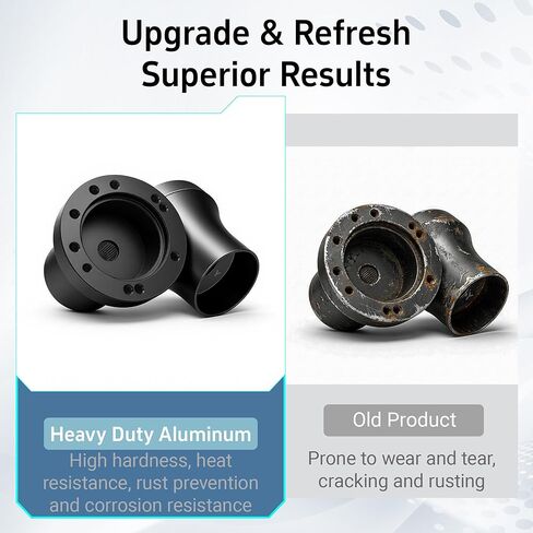Golf Cart Steering Wheel Hub Adapter fits Yamaha G2-G29 Drive/Drive2 Model, Black and Anti-Rust in Kuwait