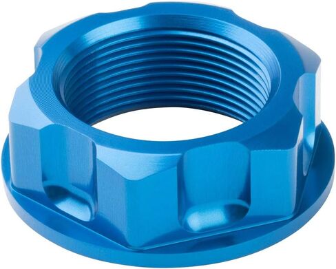 صامولة جذعية توجيه من الألومنيوم من Tusk Billet باللون الأزرق لـ Yamaha YZ85 2002-2025 in Kuwait