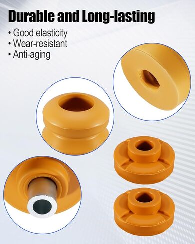 6 Pcs Shock Strut Guide Support Bushing Front Rear Lower Upper Fit for BMW X5 E70 2007-2013 Replaces 33526776399 33536773060 33526776557 in Kuwait