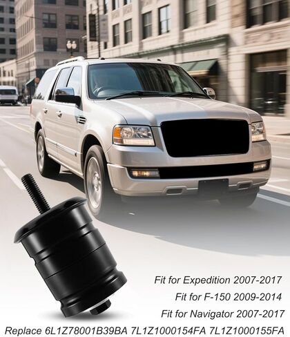 طقم تثبيت الجزء العلوي والسفلي من الجسم مناسب لسيارة Ford F-150 Expedition Navigator 2007-2017، يقلل الاهتزاز والضوضاء، استبدل 6L1Z78001B39BA 7L1Z1000154FA 7L1Z1000155FA (4 قطع) in Kuwait