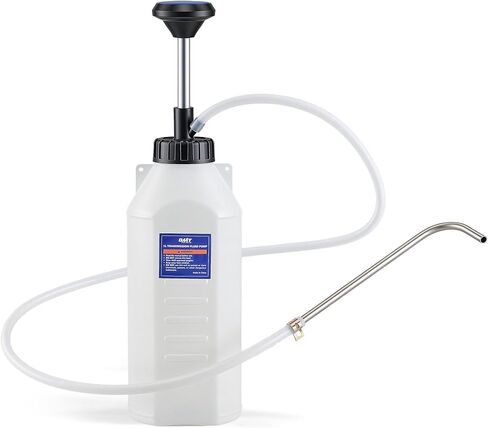 Orion Motor Tech Hand Fuel Pump, 1L Hand Fluid Transfer Pump for Engine, Transmission and Gear Oils, Multi-Purpose Oil Pump with 39 in Silicone Hose, Precision Fluid Dispensing in Kuwait