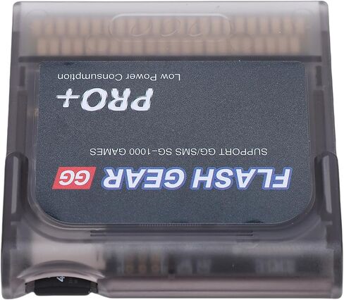 600 in 1 Flash Game Cartridge, 4GB Built in Memory Card for GG SMS, Data Save No Battery, Power Saving Design for Game Gear Console in Kuwait