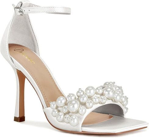 Women‘s Sparkling Rhinestone Stiletto High Heels Sandals Double Ankle Strap Sexy prom heels Wedding Party bridal heels in Saudi Arabia