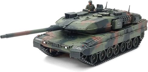 Tamiya 32607 1:48 KPz Leopard 2 A7V Model Building Kit, Plastic Kit, Hobby, Crafts, Tank Kit, Military, Tank 1:48, Stand Model Building in Kuwait